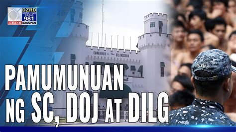 DOJ, DILG to unify all jail records .